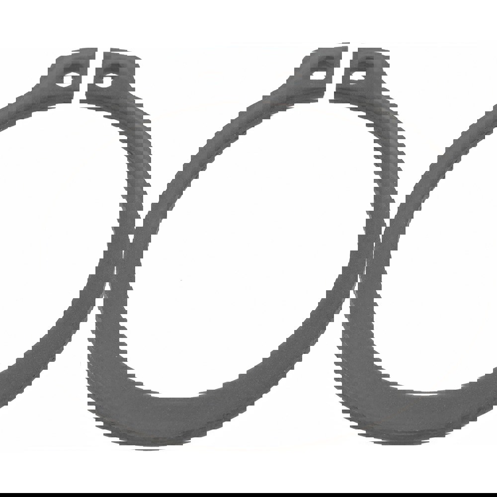External Snap Retaining Ring: 33 mm Groove Dia, 35 mm Shaft Dia, Spring Steel