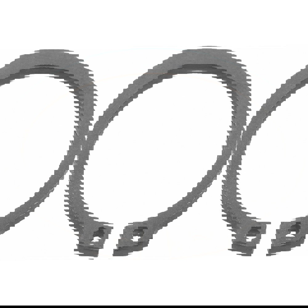 External Retaining Ring: 39.5 mm Groove Dia, 42 mm Shaft Dia, Spring Steel