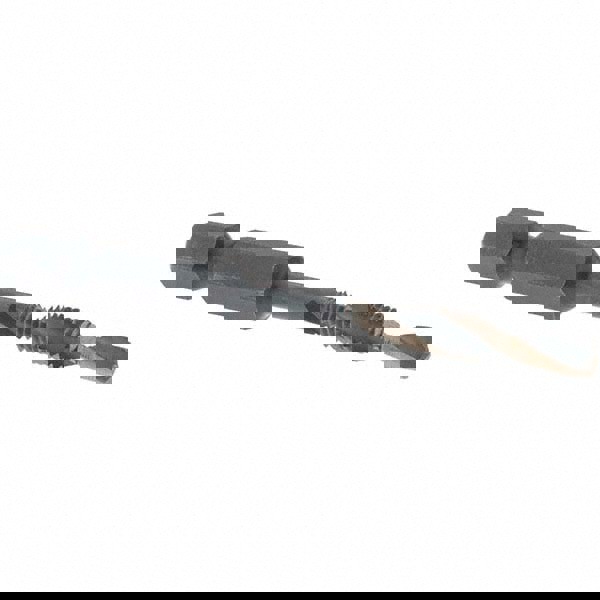 Combination Drill Tap: #8-32, 2 Flutes, High Molybdenum High Speed Steel