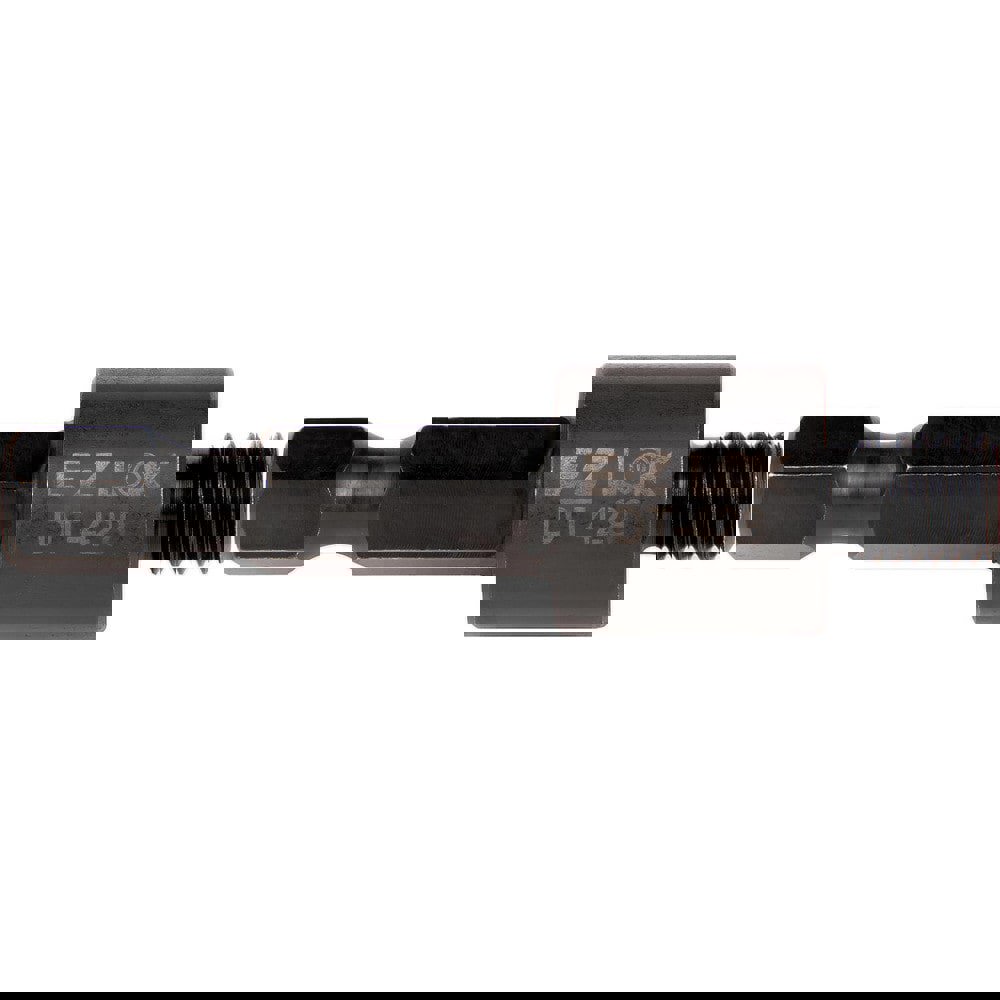 Hex Drive & Slotted Drive Threaded Inserts; Product Type: Knife ; Thread Size: 1/4-28 ; Material: Steel ; Finish: Uncoated ; Drill Size: 0.3910 ; Hole Diameter: 0.3438