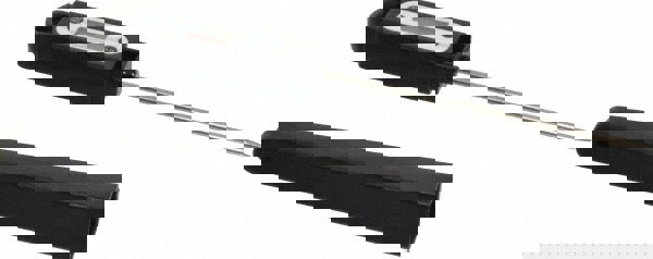 Digital Solar Powered Digital Thermometer: 536 ° F, Thermistor Sensor