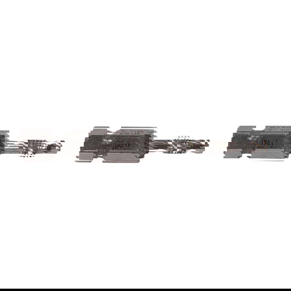 Combination Drill Tap: #6-32, 2B, 2 Flutes, High Speed Steel