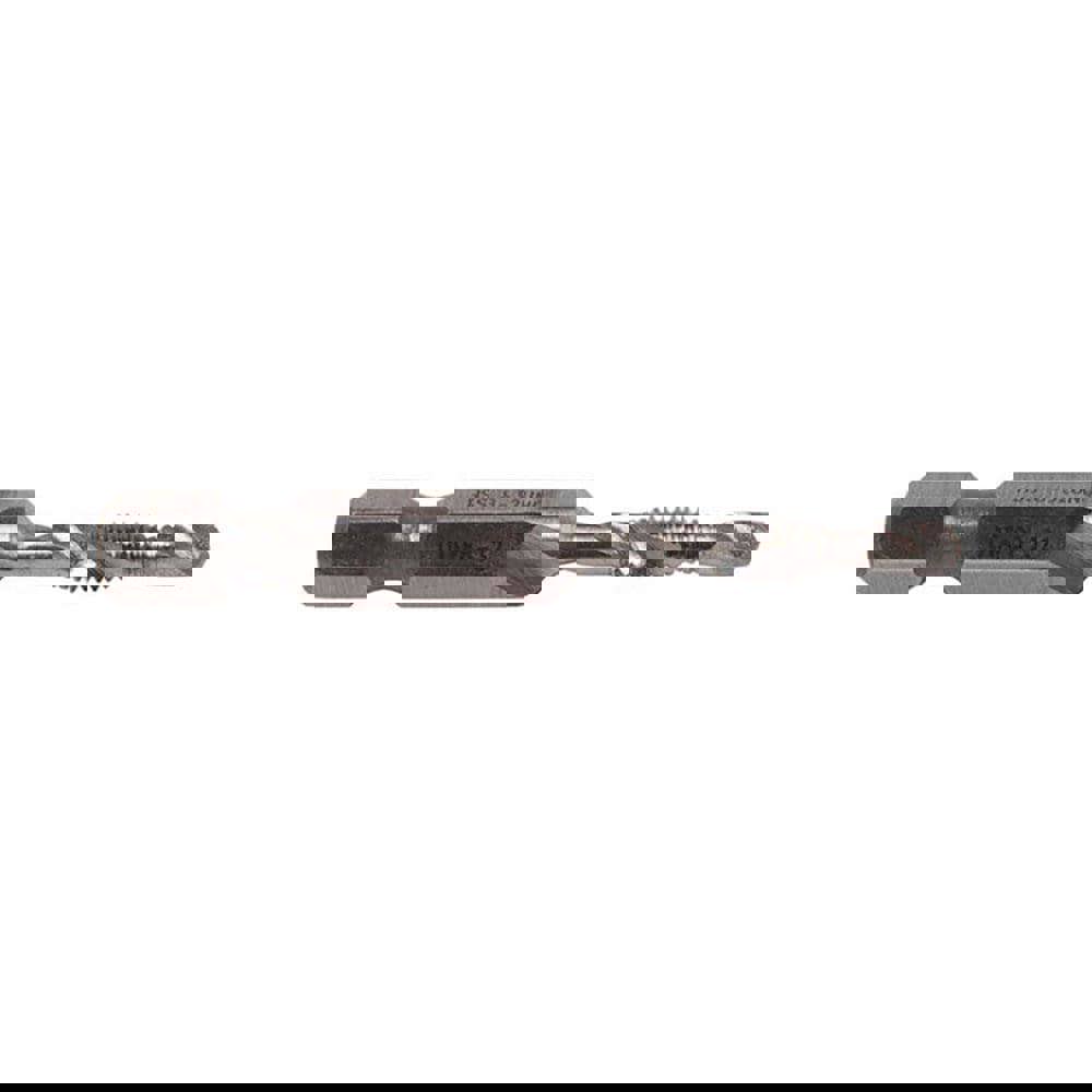 Combination Drill Tap: #8-32, 2B, 2 Flutes, High Speed Steel