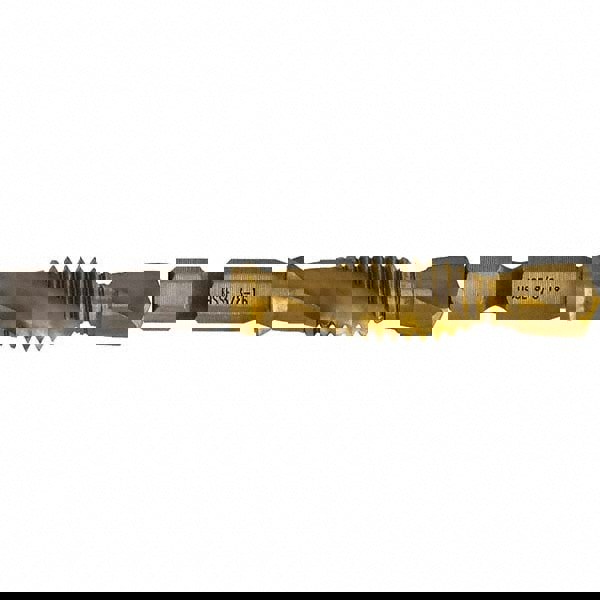 Combination Drill & Tap Sets; Minimum Thread Size: 3/8-16 in ; Maximum Thread Size: 3/8-16 in; M10x1.50 mm ; Number Of Flutes: 2.0 ; Coating: TiN ; Includes: Case; Quick-Change Adapter ; Number Of Pieces: 1