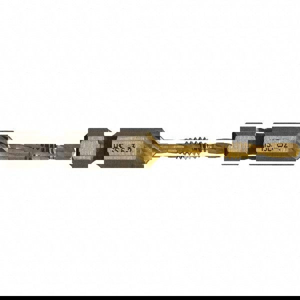 Combination Drill & Tap Sets; Minimum Thread Size: #6-32 in ; Maximum Thread Size: #6-32 in; M3.5x0.60 mm ; Number Of Flutes: 2.0 ; Number Of Pieces: 1