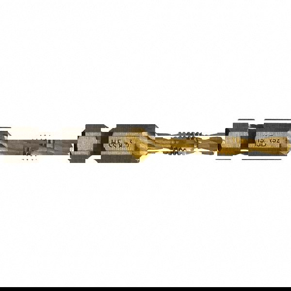 Combination Drill & Tap Sets; Minimum Thread Size: #8-32 in ; Maximum Thread Size: #8-32 in; M4x0.70 mm ; Number Of Flutes: 2.0 ; Coating: TiN ; Includes: Case; Quick-Change Adapter ; Number Of Pieces: 1