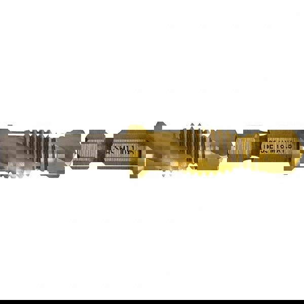 Combination Drill & Tap Sets; Minimum Thread Size: M10x1.50 mm ; Maximum Thread Size: 3/8-16 in; M10x1.50 mm ; Number Of Flutes: 2.0 ; Coating: TiN ; Includes: Case; Quick-Change Adapter ; Number Of Pieces: 1