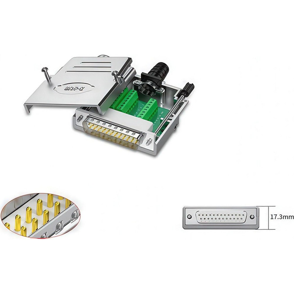 Computer Cable Accessories; Accessory Type: Adapter ; For Use With: Data Networks Serial Data Transmission Device Management Instrument Control ; Connection Type: D-Sub RS-232 Serial ; Number Of Connections: 25 ; Gender: Female ; Housing Material: Zinc