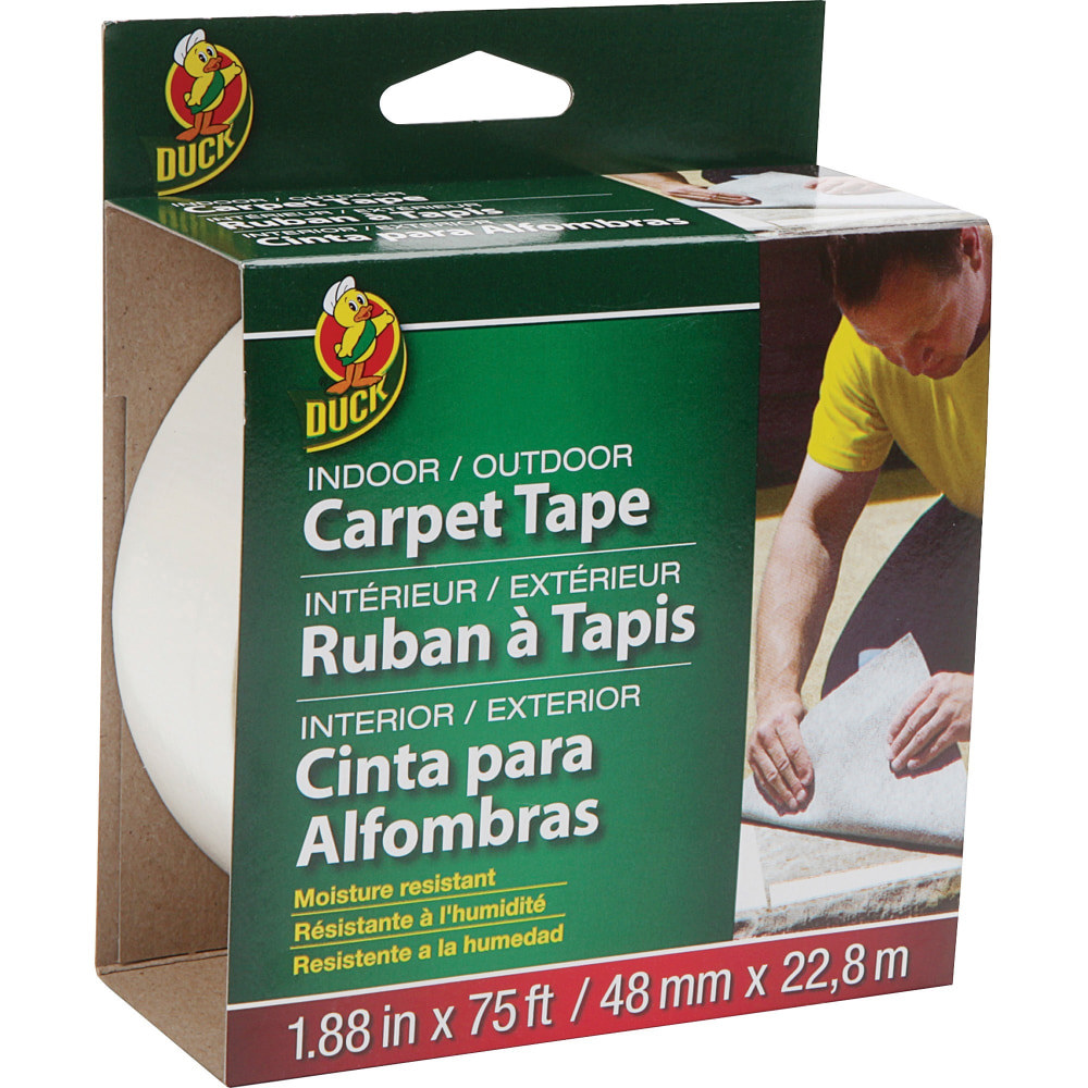 TAPE,DUCK CARPET,WH
