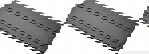 Bin Divider: Use with Quantum Storage Systems - QUS 224, Black