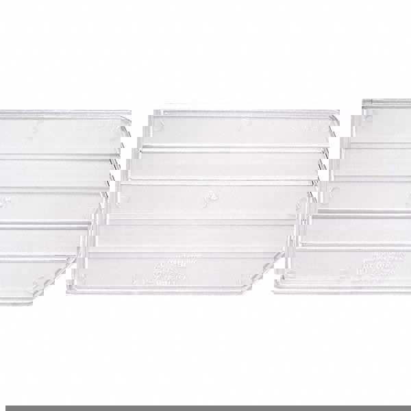 Bin Divider: Use with QUS240, QUS240CL, QUS250 & QUS250CL, Clear