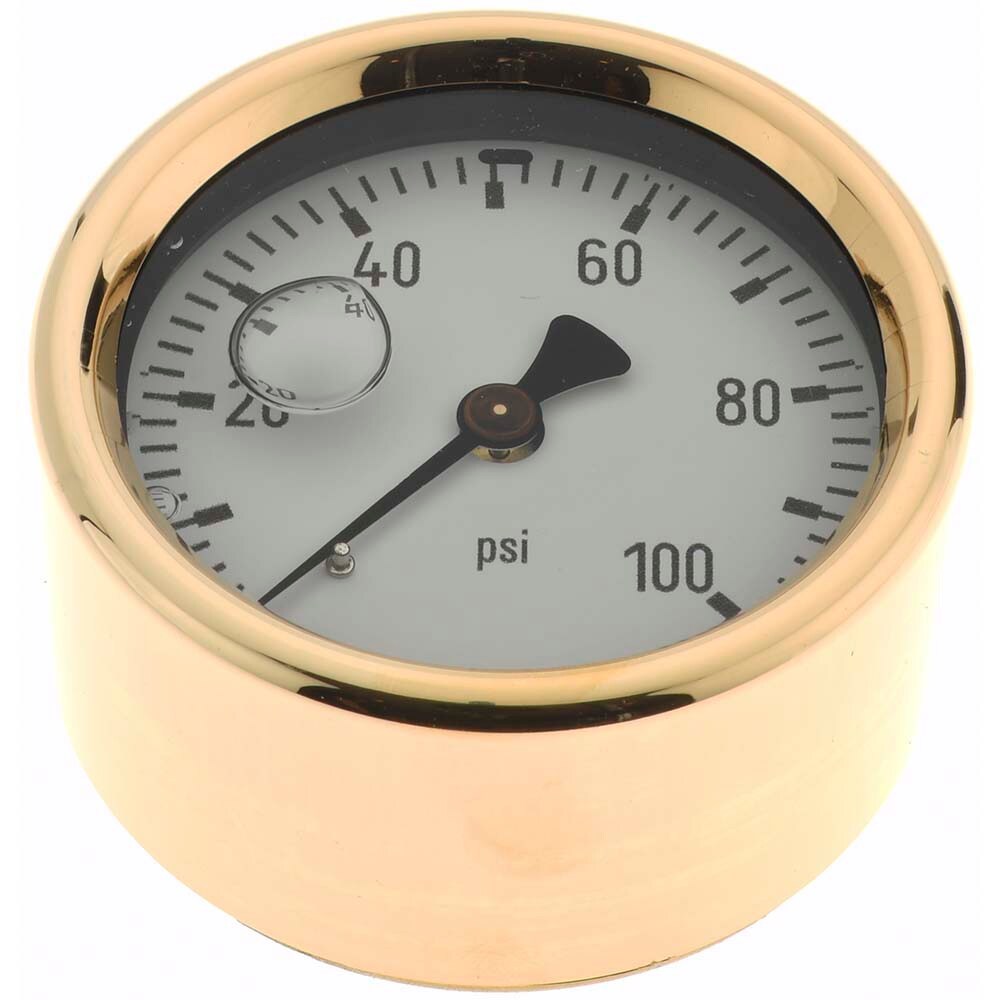 Pressure Gauge: 2-1/2