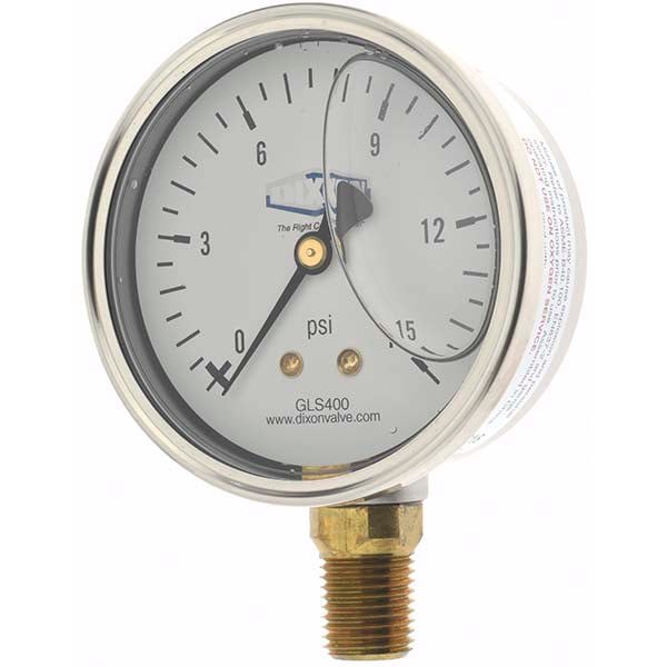 Pressure Gauge: 2-1/2
