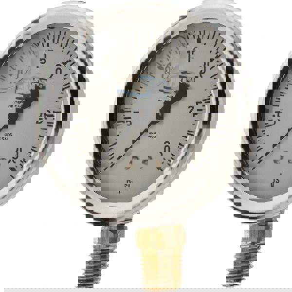 Pressure Gauge: 2-1/2