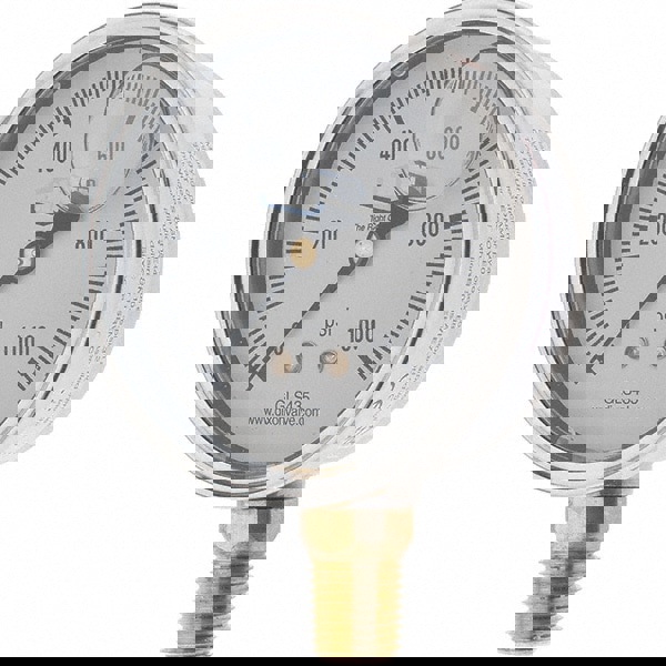 Pressure Gauge: 2-1/2