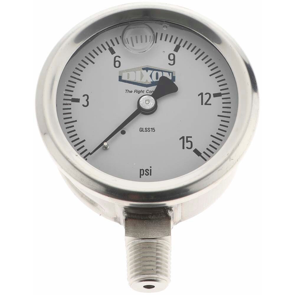 Pressure Gauge: 2-1/2
