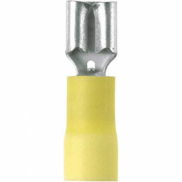 Wire Disconnect: Female, Red, Vinyl, 12-10 AWG, 0.3