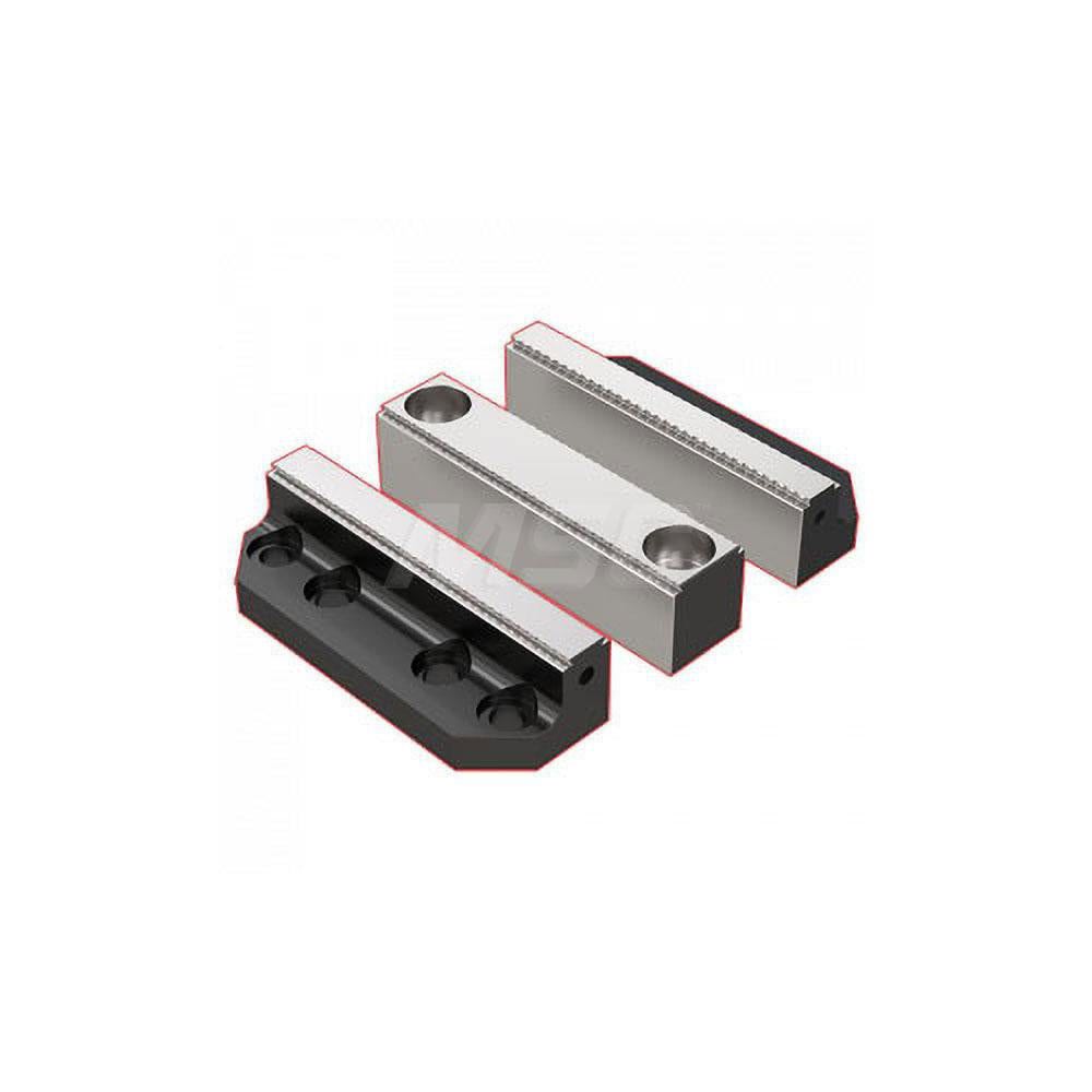 Vise Jaw Sets; Jaw Width (mm): 5in ; Jaw Width (Inch): 5in ; Set Type: Standard ; Vise Compatibility: DV510 Double Station Vises; DV56 Double Station Vises ; Jaw Height (mm): 1.32in ; Jaw Height (Decimal Inch): 1.32in