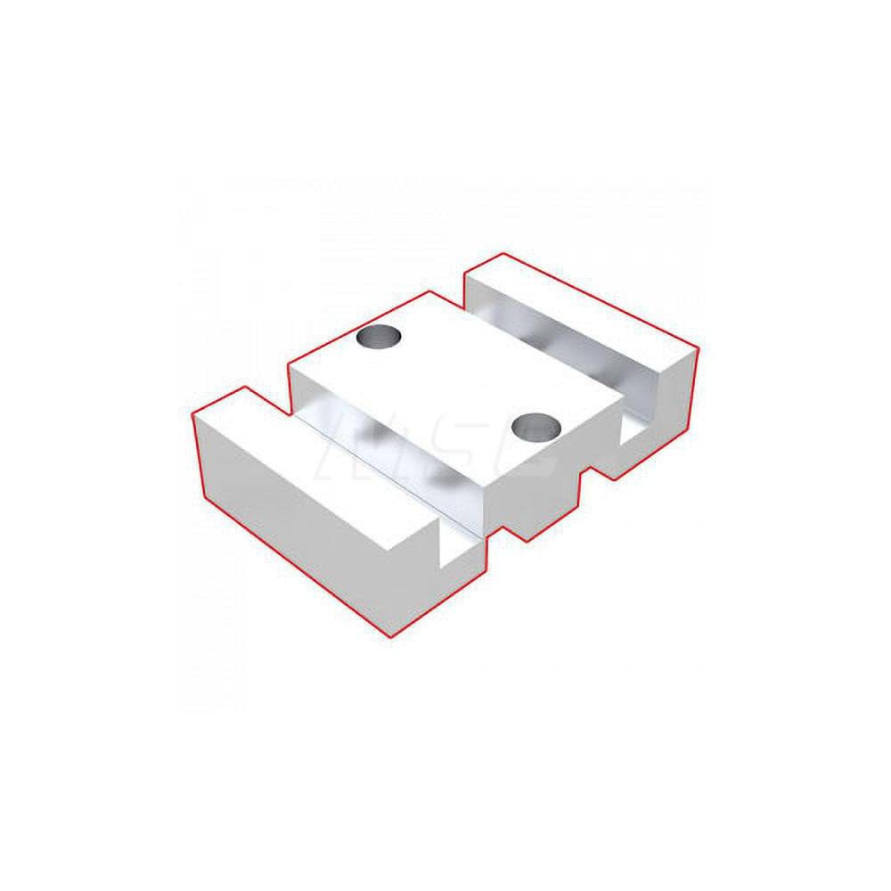 Vise Jaw Sets; Jaw Width (mm): 5in ; Jaw Width (Inch): 5in ; Set Type: Standard ; Material: Aluminum ; Vise Compatibility: DV56 Double Station Vises ; Jaw Height (mm): 1.9in