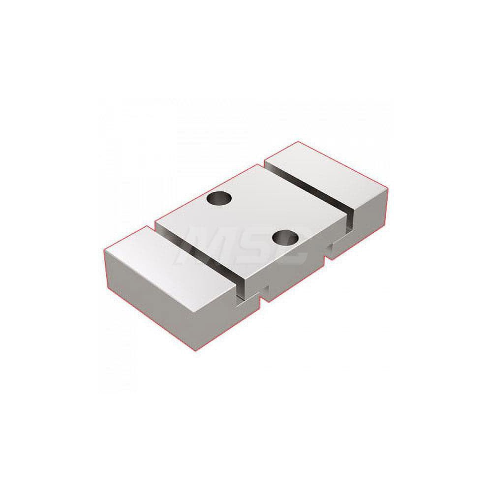 Vise Jaw Sets; Jaw Width (mm): 3in ; Jaw Width (Inch): 3in ; Set Type: Standard ; Material: Steel ; Vise Compatibility: DV75150X Double Station Vises ; Jaw Height (mm): 1.1in
