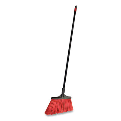 O-Cedar MaxiStrong Angle Broom with Unflagged Bristles, 1 ea, 6/CT