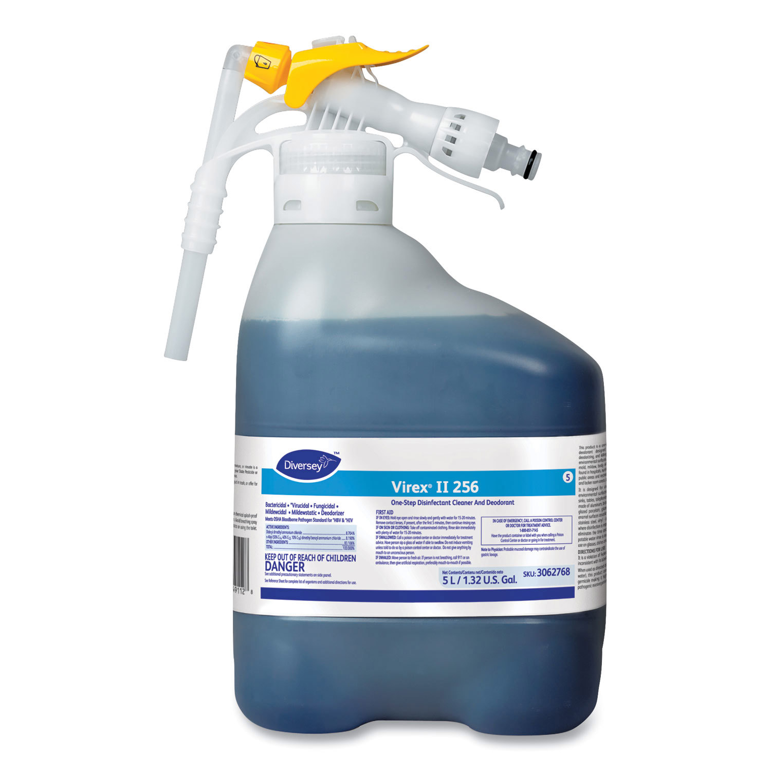 All-Purpose Cleaners & Degreasers; Product Type: All-Purpose Cleaner ; Form: Liquid ; Container Type: Spray Bottle ; Container Size: 1.32 gal ; Scent: Minty ; Application: For Medical & General Institutional Facilities
