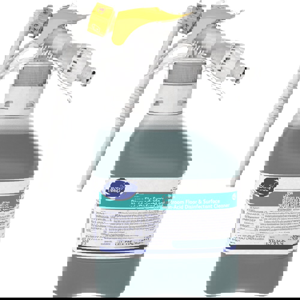 Floor Cleaners, Strippers & Sealers; Product Type: Non-Acid Disinfectant Cleaner ; Container Type: Spray Bottle ; Container Size (fl. oz.): 50.70 ; Material Application: Hard Non-Porous Surfaces ; Composition: Water Based ; Solution Type: Concentrated