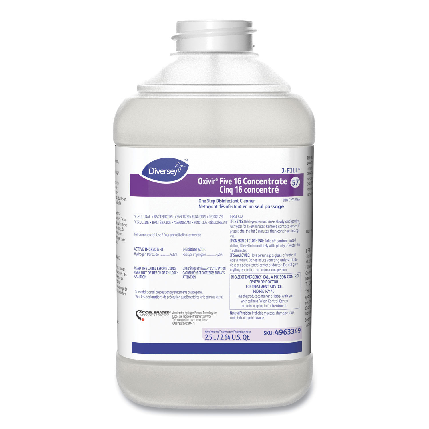 All-Purpose Cleaners & Degreasers; Product Type: All-Purpose Cleaner ; Form: Liquid ; Container Type: Bottle ; Container Size: 84.5 oz ; Scent: Characteristic ; Disinfectant: Yes