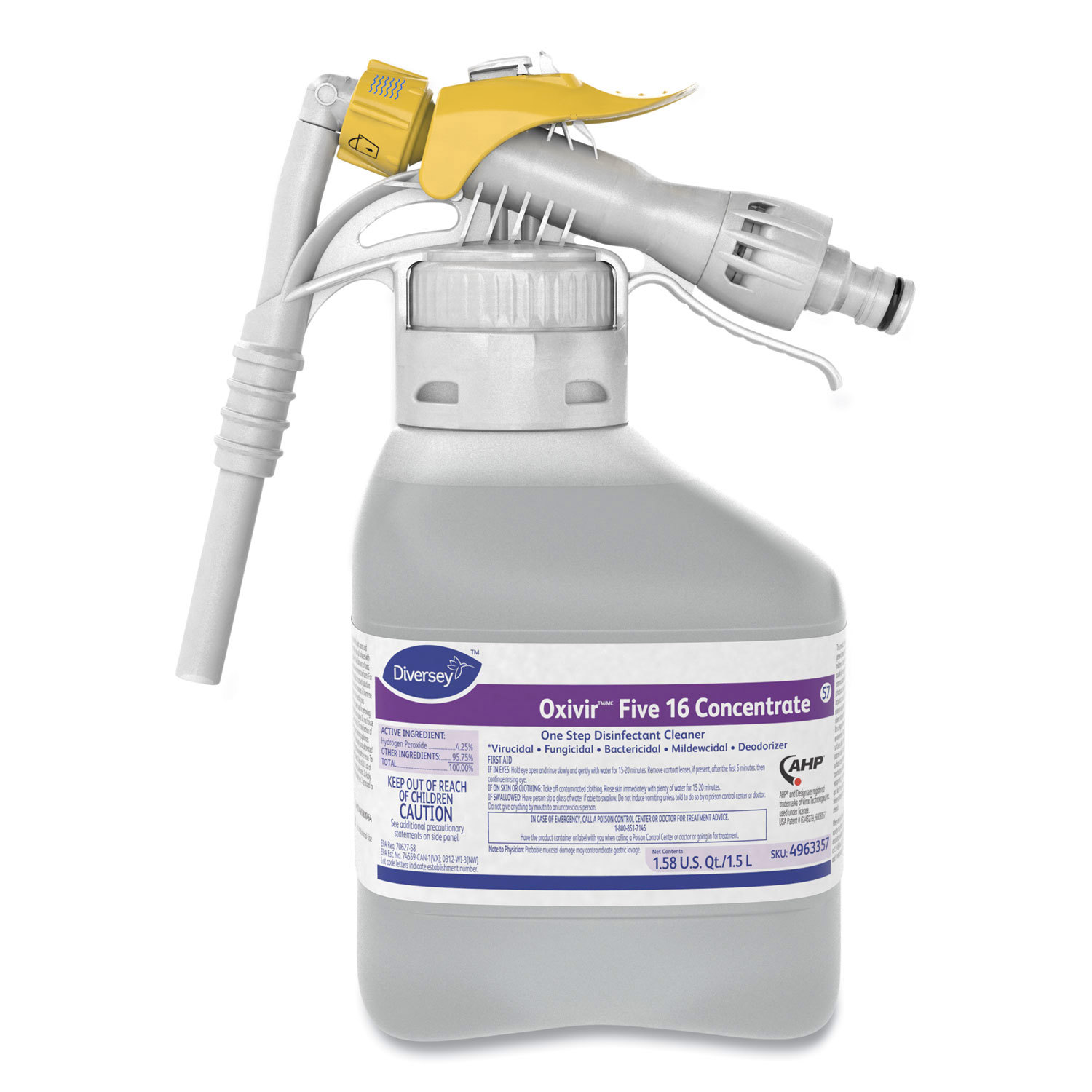 All-Purpose Cleaners & Degreasers; Product Type: All-Purpose Cleaner ; Form: Liquid ; Container Type: Spray Bottle ; Container Size: 50.7 oz ; Scent: Characteristic ; Disinfectant: Yes