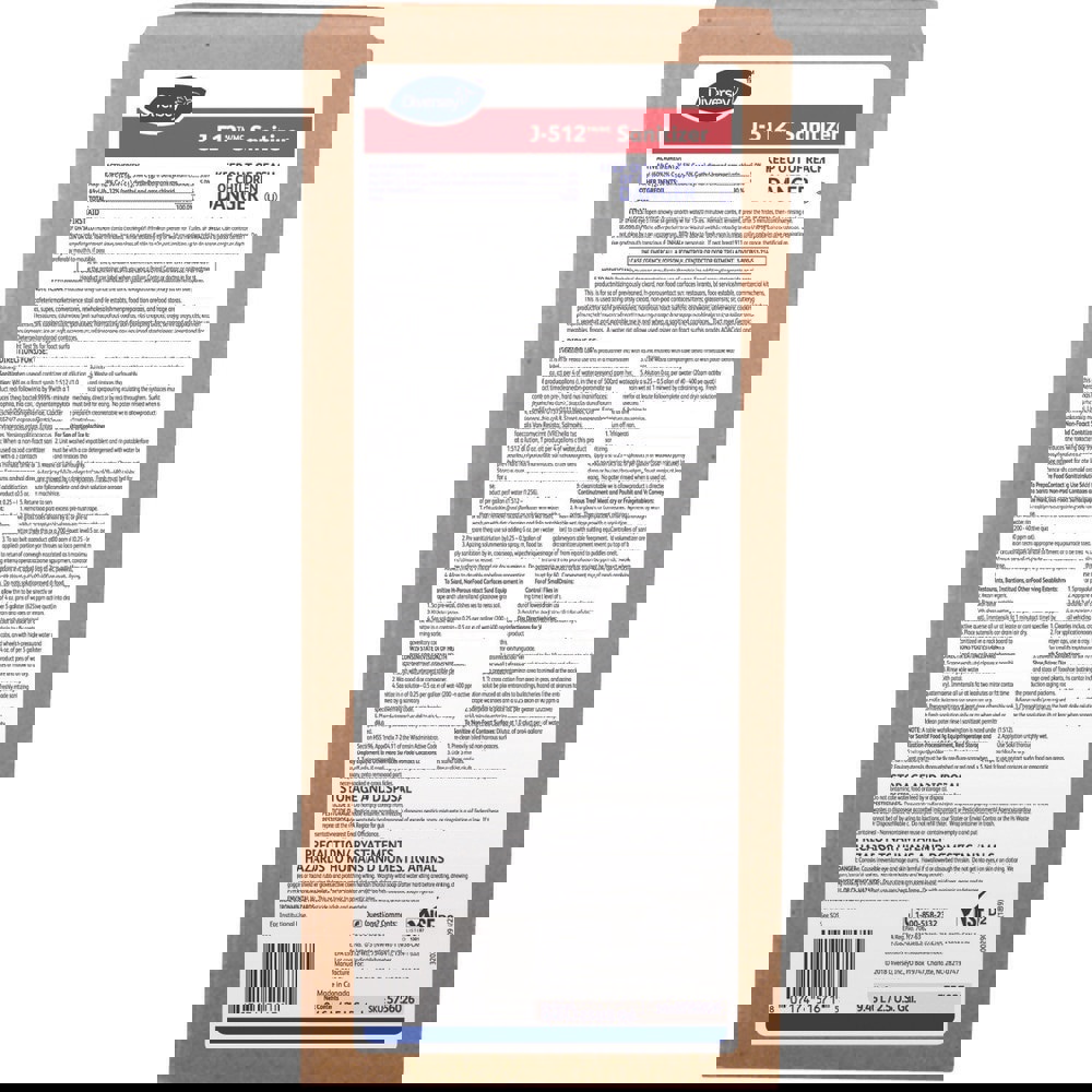 All-Purpose Cleaners & Degreasers; Product Type: All-Purpose Cleaner ; Form: Liquid ; Container Type: Hanging Bag ; Container Size: 2.5 gal ; Scent: Typical Quaternary ; Application: For Commercial Sinks; Dairies; Restaurants; Bars & Institutions