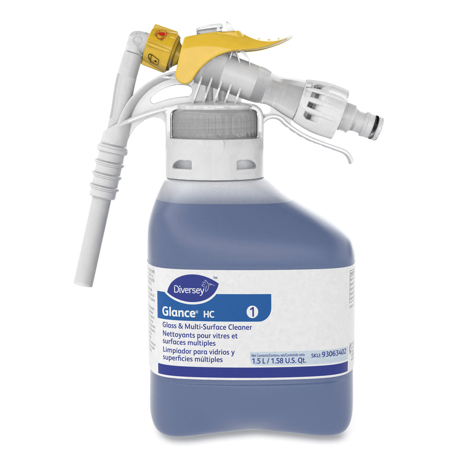 All-Purpose Cleaners & Degreasers; Product Type: Glass & Multi-Surface Cleaner ; Form: Liquid ; Container Type: Spray Bottle ; Container Size: 50.7 oz ; Scent: Ammonia