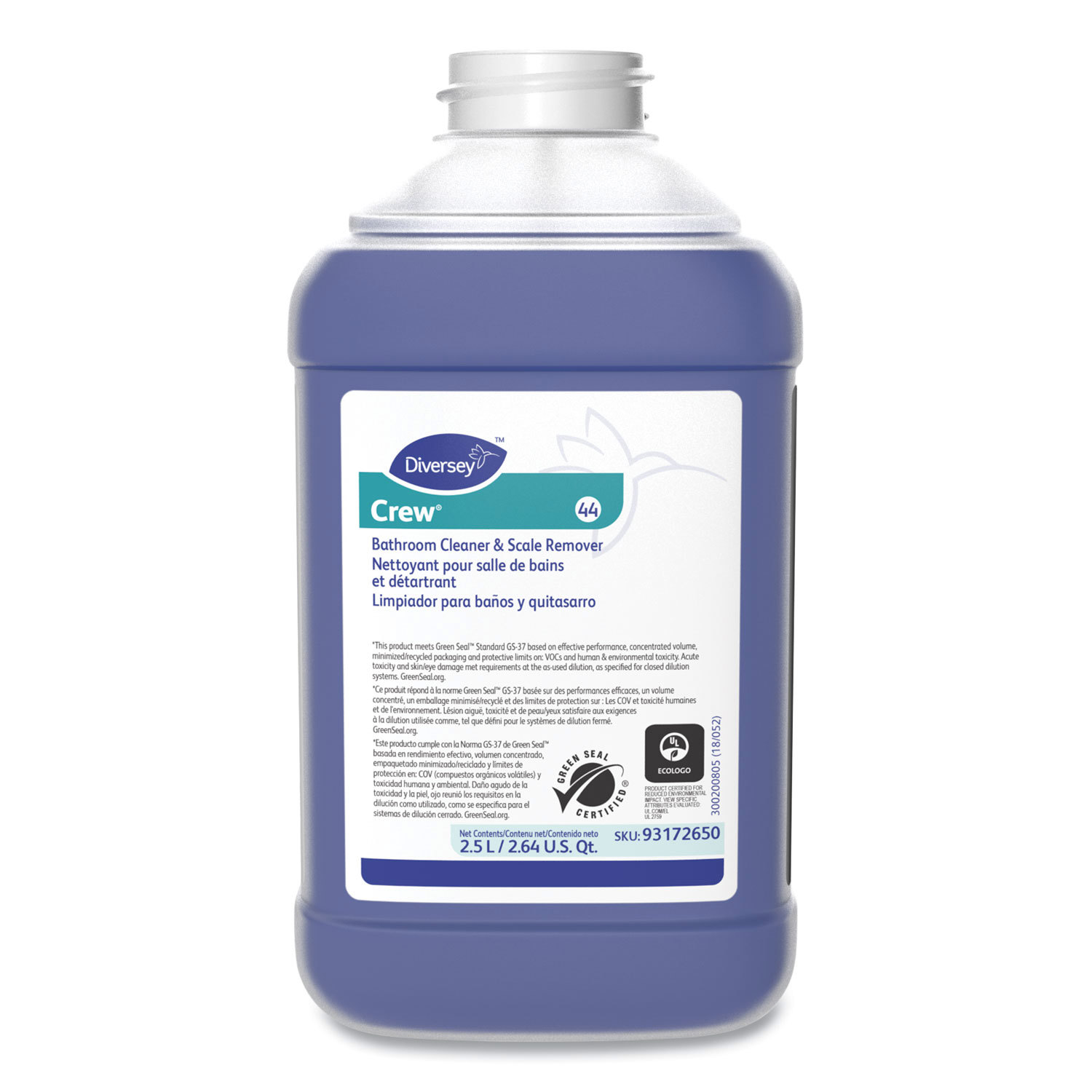 Bathroom, Tile & Toilet Bowl Cleaners; Product Type: Bathroom Cleaner; Scale Remover ; Form: Liquid ; Container Type: Bottle ; Container Size: 84.5 oz ; Scent: Surfactant ; Material Application: Glass; Tile; Non-Porous Bathroom Surfaces