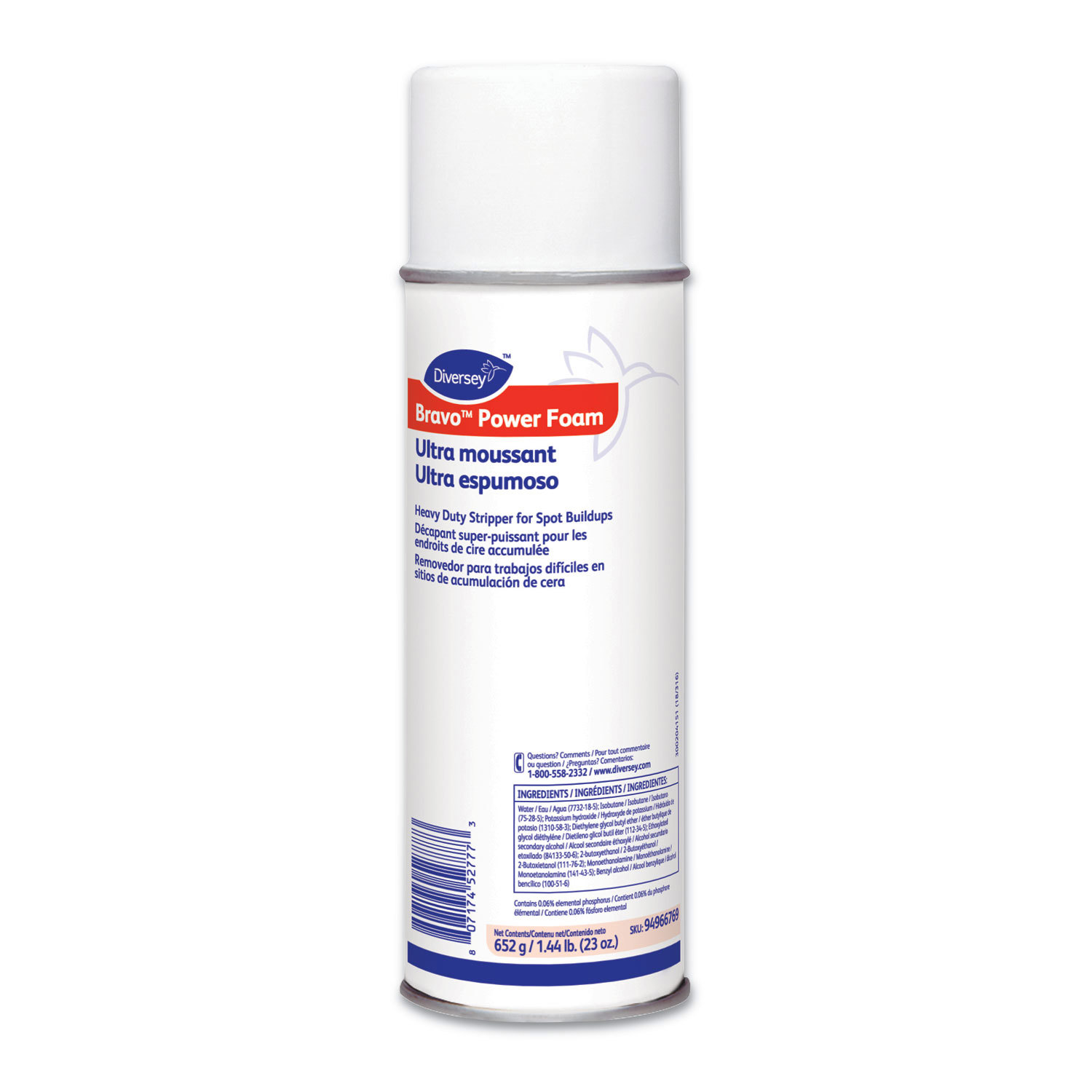 Floor Cleaners, Strippers & Sealers; Product Type: Heavy-Duty Stripper ; Container Type: Aerosol ; Container Size (fl. oz.): 23.00 ; Material Application: Concrete; Terrazzo; Vinyl ; Composition: Water Based ; Solution Type: Ready to Use