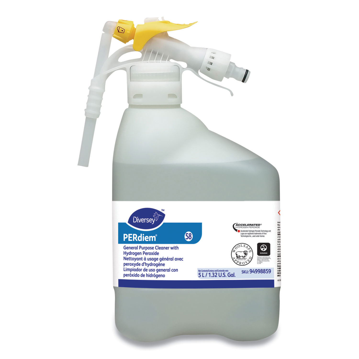 All-Purpose Cleaners & Degreasers; Product Type: All-Purpose Cleaner ; Form: Liquid ; Container Type: Spray Bottle ; Container Size: 5 L ; Scent: Unscented ; Application: For Carpet Extraction; Prespray & Spotting