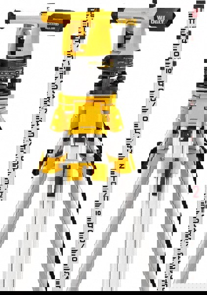 20x Magnification, 5 to 200 Ft. Measuring Range, Transit Optical Level Kit