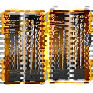 Drill Bit Set: Jobber Length Drill Bits, 21 Pc, 0.0625