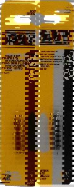 Phillips Screwdriver Insert Bit: #2 Point, 1/4