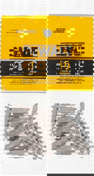 Phillips Screwdriver Insert Bit: #2 Point, 1/4