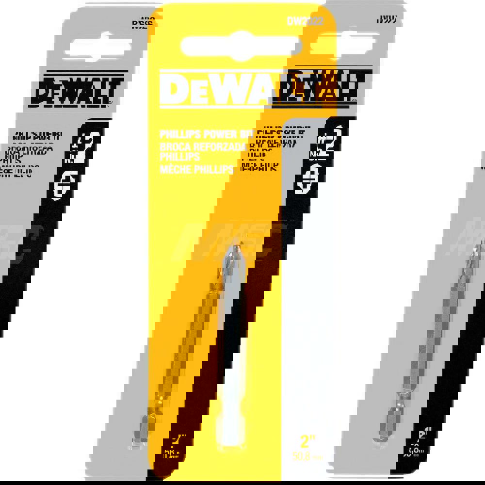 Power Screwdriver Bit: Phillips Bit, #2 Phillips