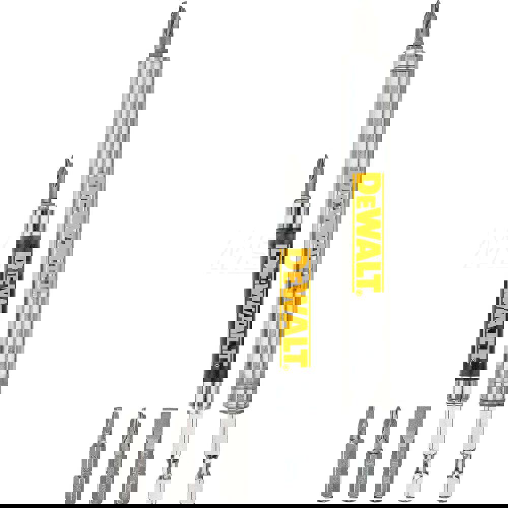Power Screwdriver Bit Set Magnetic Drive Guide Set: 7 Pc, #2, 1/4