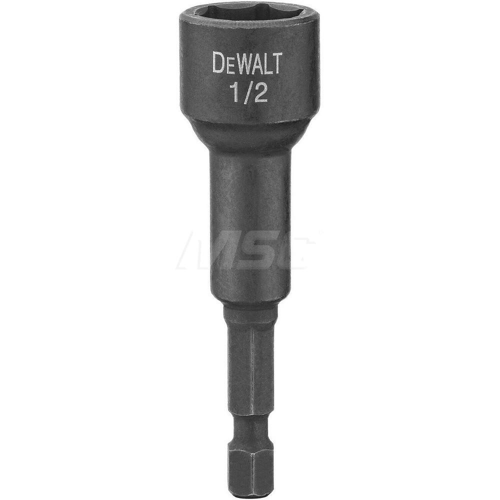 Power Screwdriver Bit: Magnetic Nutsetter Bit, 1/2