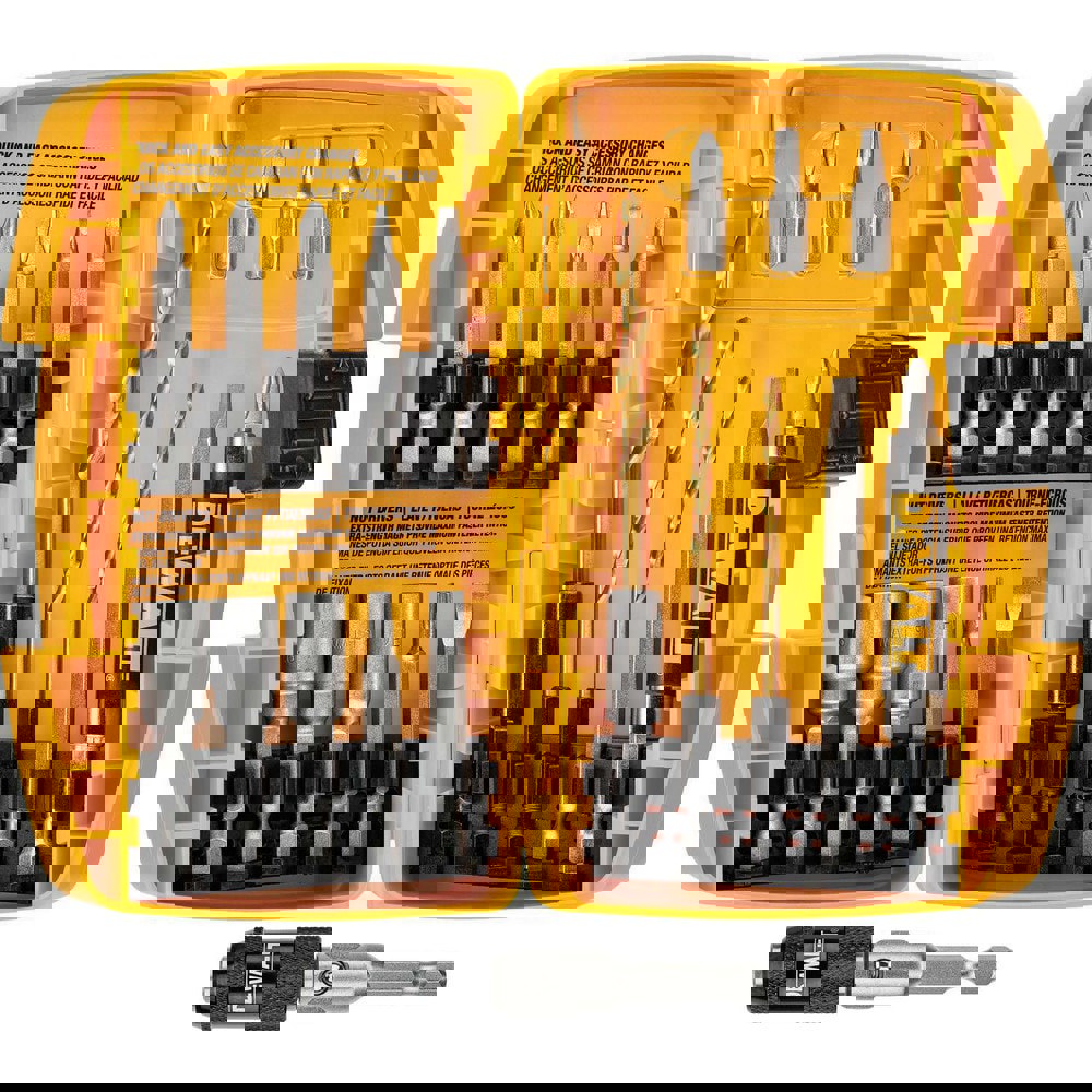 Power & Impact Screwdriver Bit Sets; Set Type: Driver Bit ; Bit Type: Phillips; Square; Torx; Slotted ; Overall Length Range: 6 to 8.9 in ; Point Type: Phillips; Square; Torx; Slotted ; Drive Size: 1/4 ; Screwdriver Size Range: Phillips: #1 - #2