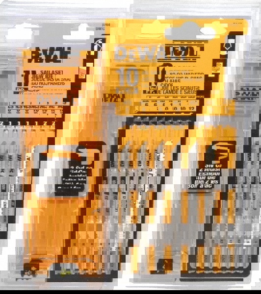 10PC JIG SAW BLD SET W/ CASE