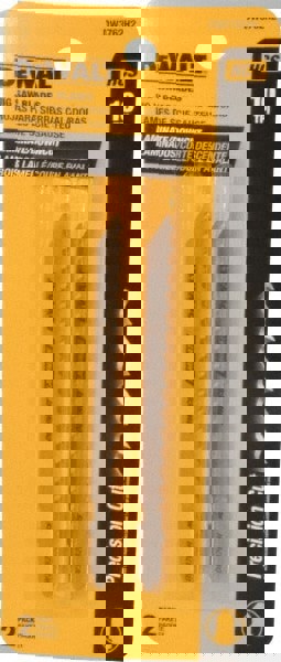 Jigsaw Blade: High Carbon Steel, 10 TPI, 0.06