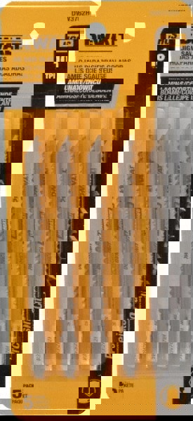 Jigsaw Blade: High Carbon Steel, 10 TPI, 0.06