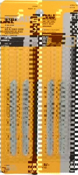 Jigsaw Blade: High Carbon Steel, 14 TPI, 0.035