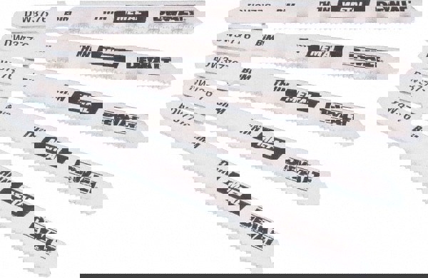 Jigsaw Blade: High Carbon Steel, 24 TPI, 0.035