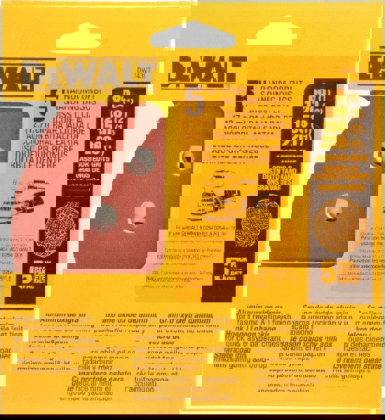 80, 120, 150, 180, 220 Grit, 5