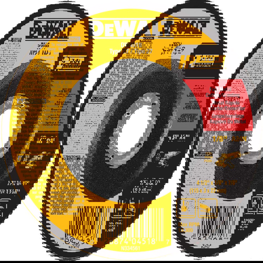 Depressed Grinding Wheel: Type 27, 4-1/2