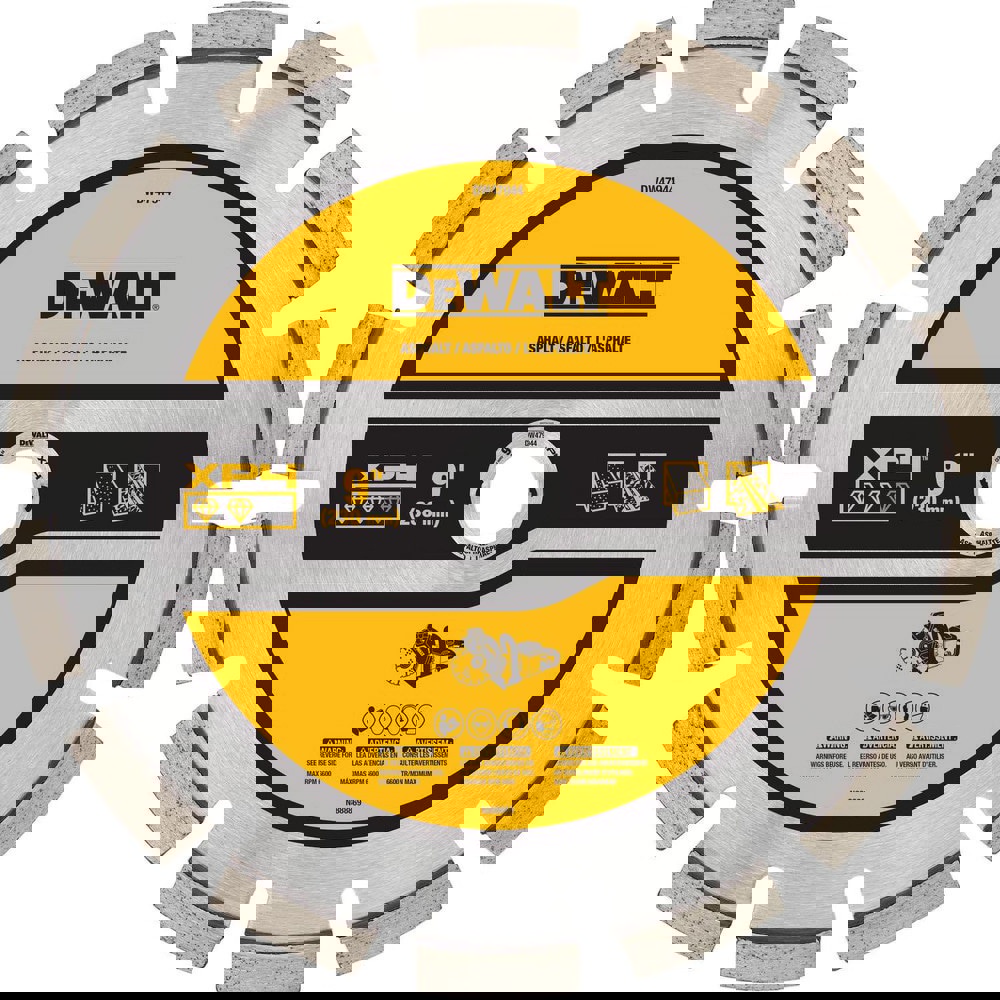 Wet & Dry-Cut Saw Blades; Blade Diameter (Inch): 9 ; Blade Material: Diamond ; Blade Thickness (Decimal Inch): 0.1000 ; Arbor Hole Diameter (Inch): 7/8 ; Arbor Style: Round ; Application: Asphalt